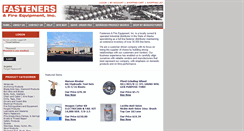 Desktop Screenshot of fastenersfire.com